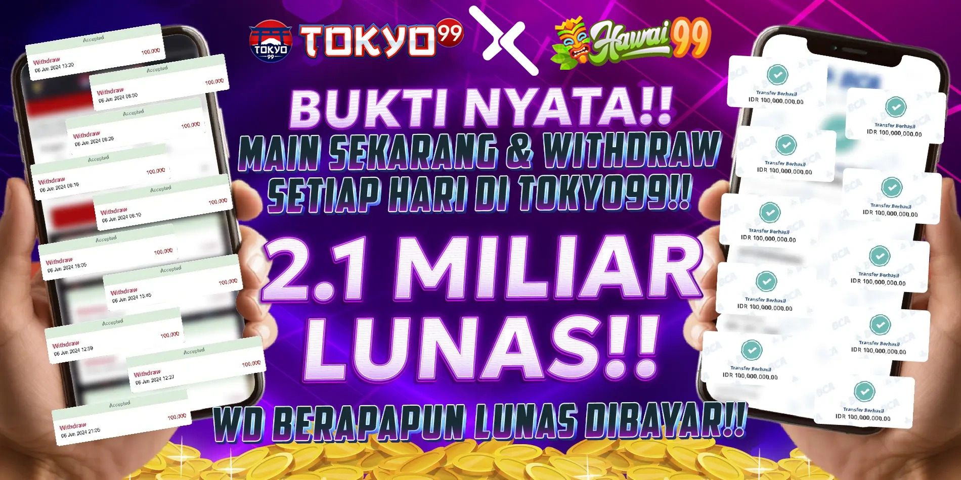 WD LUNAS 2.1M!!